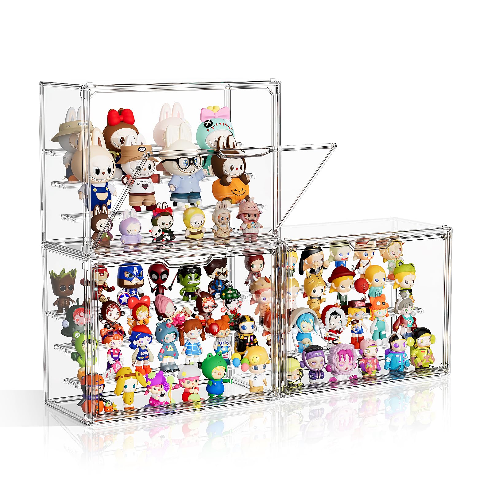 Amazon.com: MSHOMELY Clear Acrylic Display Case for Collectibles 4